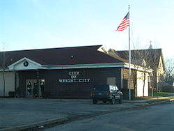 Wright City town hall.