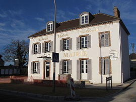 The town hall in Saint-Germain-Laval
