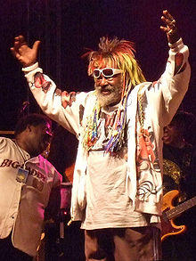 Clinton performing in Centreville, Virginia, 2007