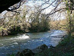 The Ogmore River, Pen-y-cae - Bridgend - geograph.org.uk - 1600333.jpg