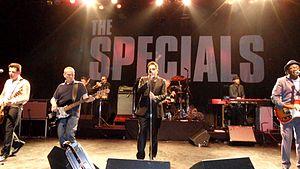 The Specials on stage in Chicago, Illinois, March 2013