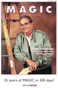 Alan Wakeling on cover of Magic Magazine December 1992.jpg
