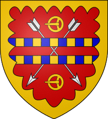 Arms of Thomas Babington Macaulay, 1st Baron Macaulay.svg