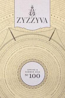 ZYZZYVA magazine cover, Spring & Summer 2014, issue No. 100, designed by Josh Korwin.jpg