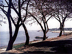 Dhaleshwari River bank, Munshiganj Sadar Upazila in Munsiganj District