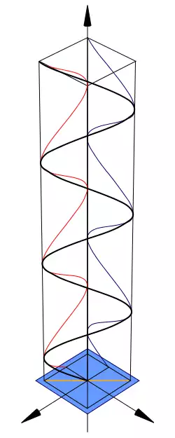 Linear polarization diagram