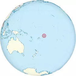 Location of Samoa