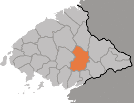 Location of T'aechŏn County