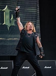 Neil performing at Wacken Open Air 2018