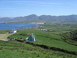 View over Allihies and Ballydonegan Bay