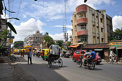 Amarabati Crossing Near Sodepur Rail Overbridge