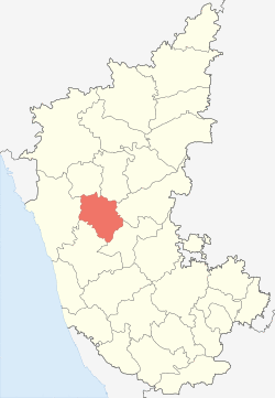 Location in Karnataka, India