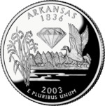 Arkansas quarter