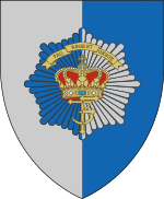 Coat of arms for Danish Royal Life Guards.svg
