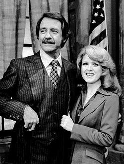 Richard Crenna Bernadette Peters Alls Fair 1977.JPG