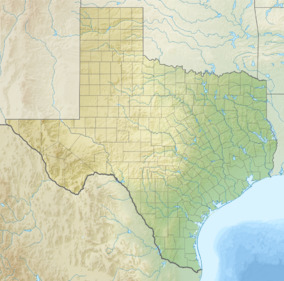 Map showing the location of Amistad National Recreation Area