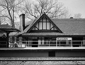 Scarsdale Railroad Station, East Parkway, Scarsdale (Westchester County, New York).jpg
