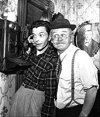 Cliff arquette Dave Willock 1952.JPG