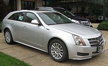 2010 Cadillac CTS wagon front -- 10-30-2009.jpg