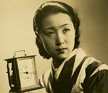 Kinuyo Tanaka in Jinsei no onimotsu 1935.jpg