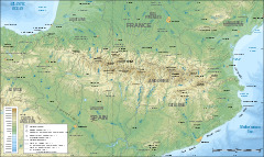 Luz Ardiden is located in Pyrenees
