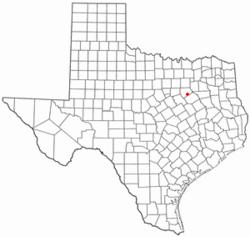 Location of Bardwell, Texas