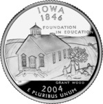 Iowa quarter