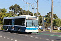Photo of a Kastoria bus on Mount Alexander Road on route 476, 2013.