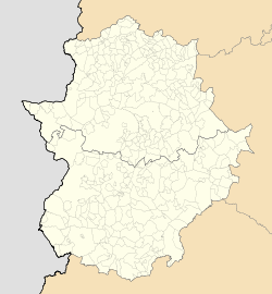 Coria is located in Extremadura