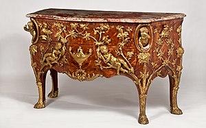 Charles Cressent, Chest of drawers, c. 1730 at Waddesdon Manor.jpg