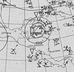 Hurricane Eight surface analysis 1 Sep 1916.jpg