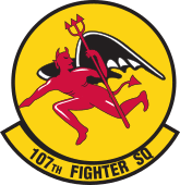 107th Fighter Squadron emblem.svg