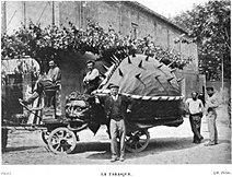 Tarasque with open mouth, 20th century photo