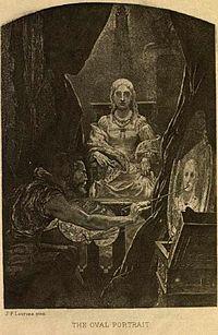 Poe the oval portrait.JPG