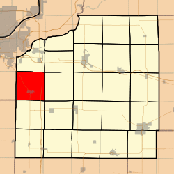 Location in Henry County