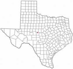Location of Paint Rock, Texas