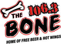 WHXR 106.3 The Bone logo.png