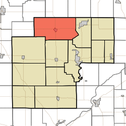 Location in White County