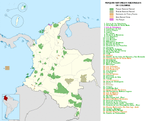 Mapa de Colombia (parques naturales).svg