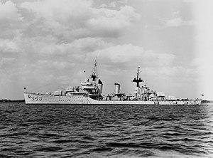 USS Porter (DD-356) off Yorktown, Virginia (USA), on 19 April 1939 (NH 66338).jpg