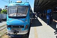 DOST Hybrid Electric Train at the PNR Alabang Station.jpg