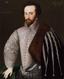 Sir Walter Raleigh in 1588