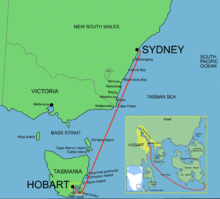Sydney to hobart yacht race route.PNG