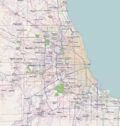 Oak Woods Cemetery is located in Chicago metropolitan area