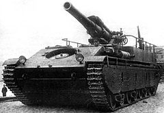 Prototype of SU-14 in trial, 1934.jpg