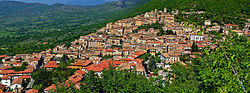 Panoramic view of San Donato Val di Comino