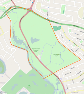 Lansdowne suburb boundaries.png