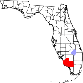 Map of Florida highlighting Collier County.svg