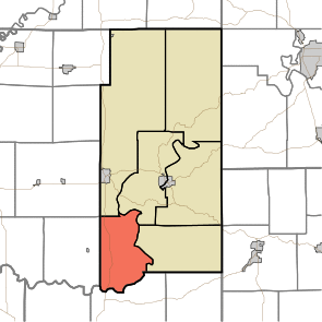 Location in Martin County