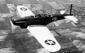 Consolidated P-30 (PB-2) in flight 060907-F-1234P-007.jpg